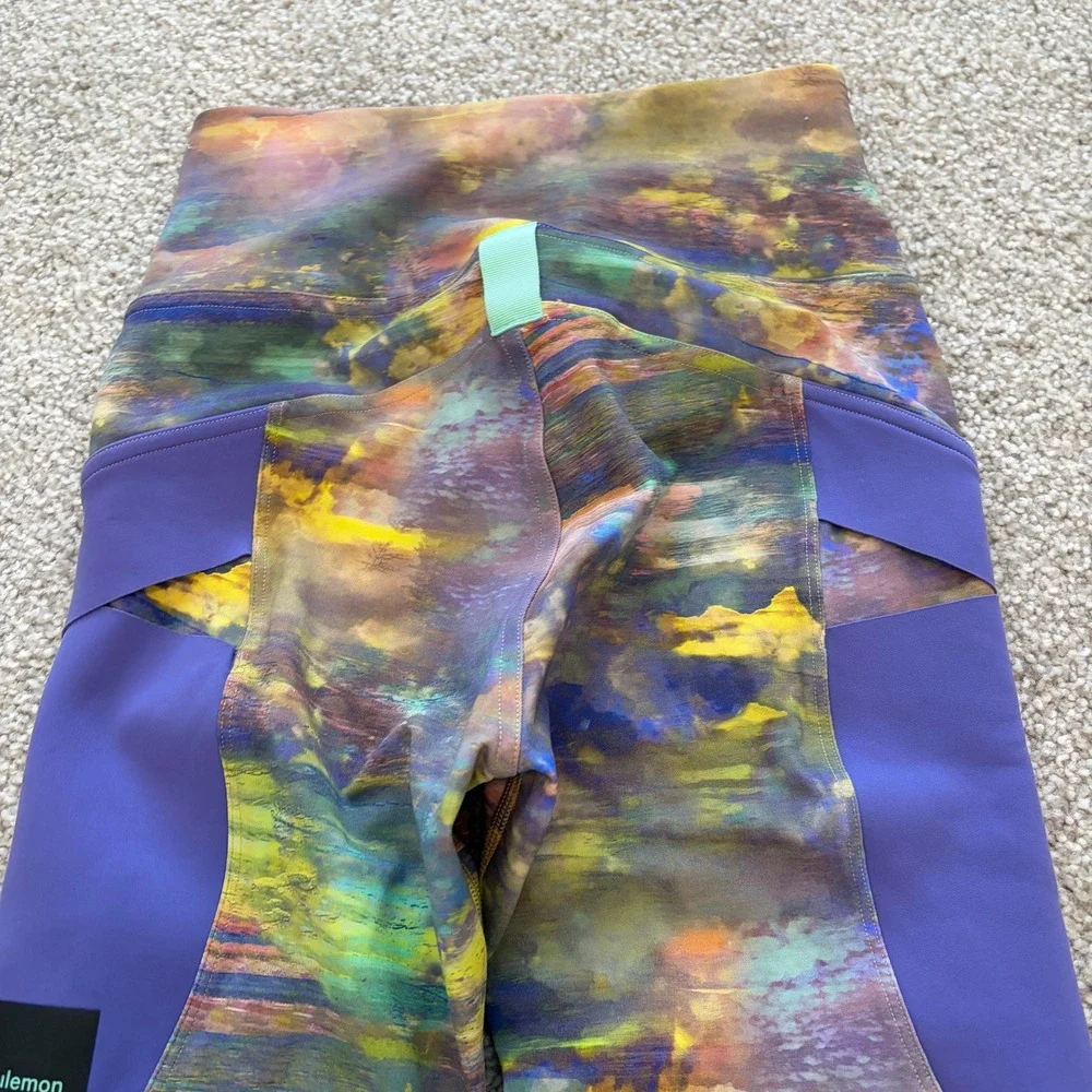 Lululemon Cargo Super High Rise Hiking Tight Womens 2 Altered Nature Gorpcore - Picture 10 of 11